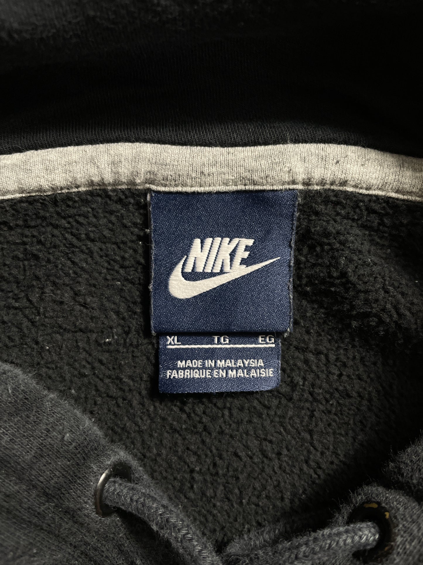 00' NIKE Size XL Vintage Hoodie Sweat-Shirt / A4460