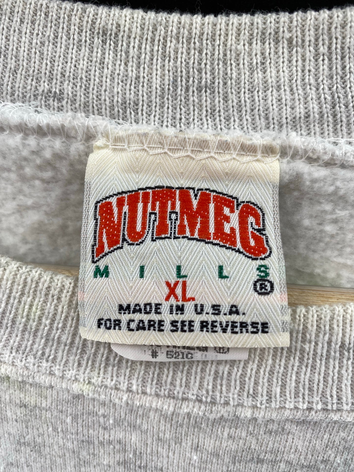 1995 CLEVELAND BROWNS Made in USA Size XL Vintage NFL Sweat - Shirt/ K6297