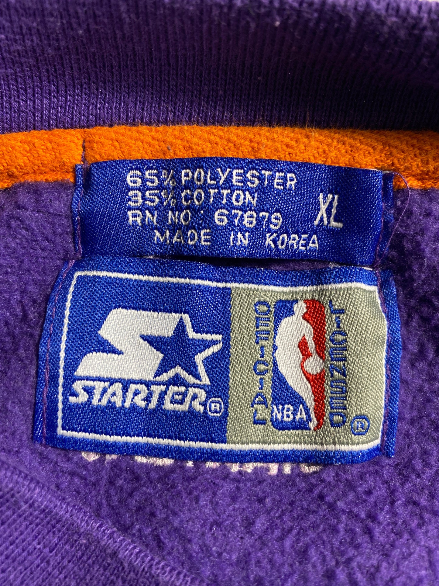 90's STARTER x PHOENIX SUNS Size XL Vintage NBA Sweat-Shirt / E1952S