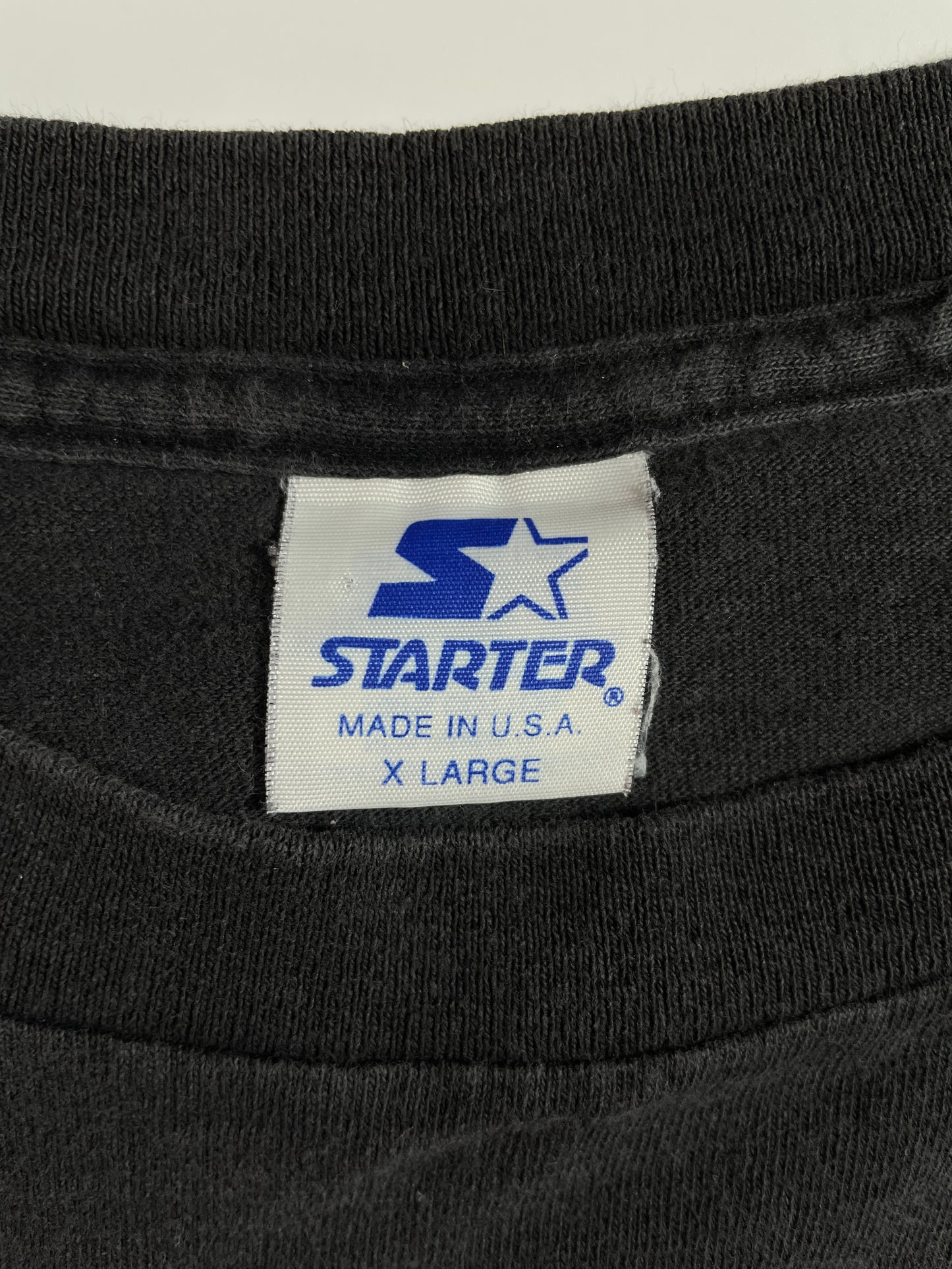 1995 STARTER x NEW JERSEY DEVILS Size XL Vintage NHL T-Shirt / A3852