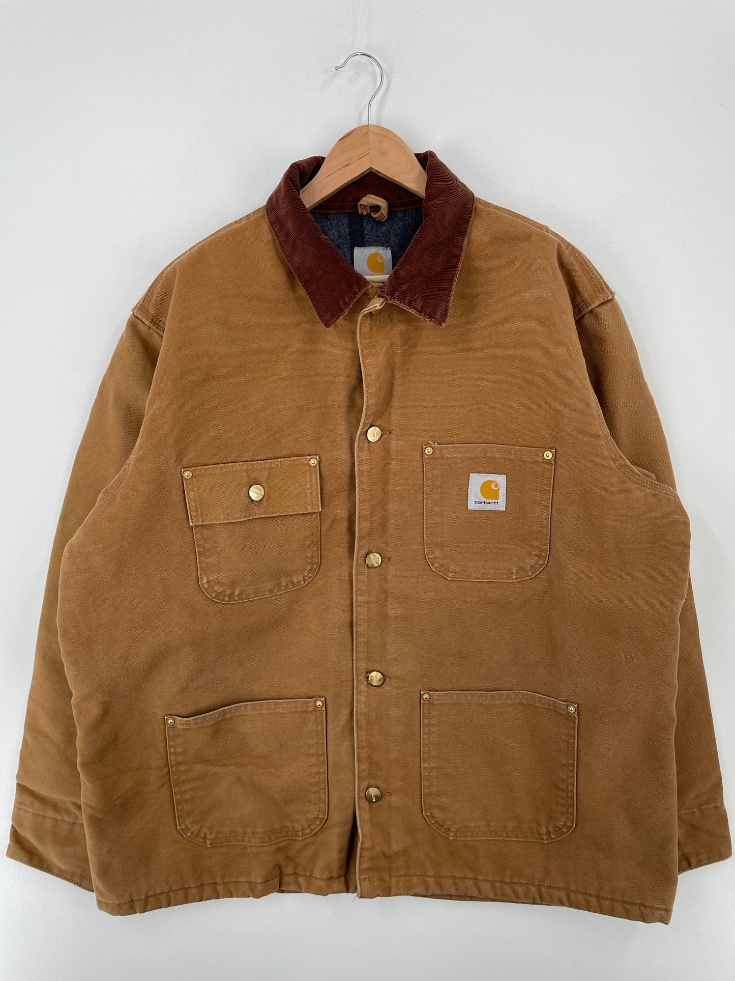 Vintage CARHARTT Size L Duck Jacket / A9104