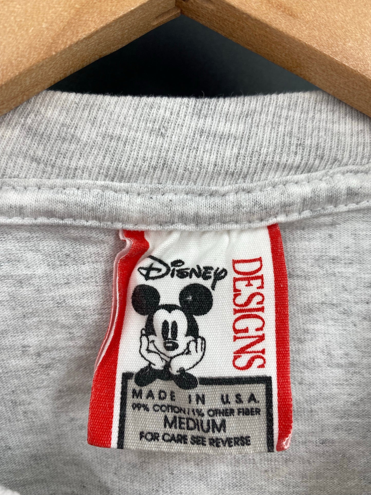 .90’s WALT DISNEY WORLD Made in USA Size M Vintage T-Shirt / A9725