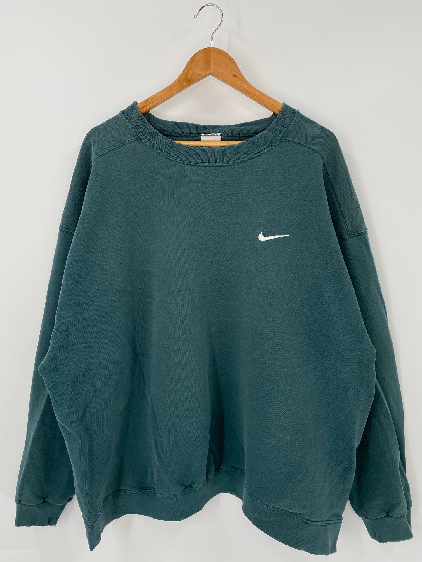 00’ NIKE MINI SWOOSH Made in USA Size XXL Vintage Sweat-Shirt / K4449