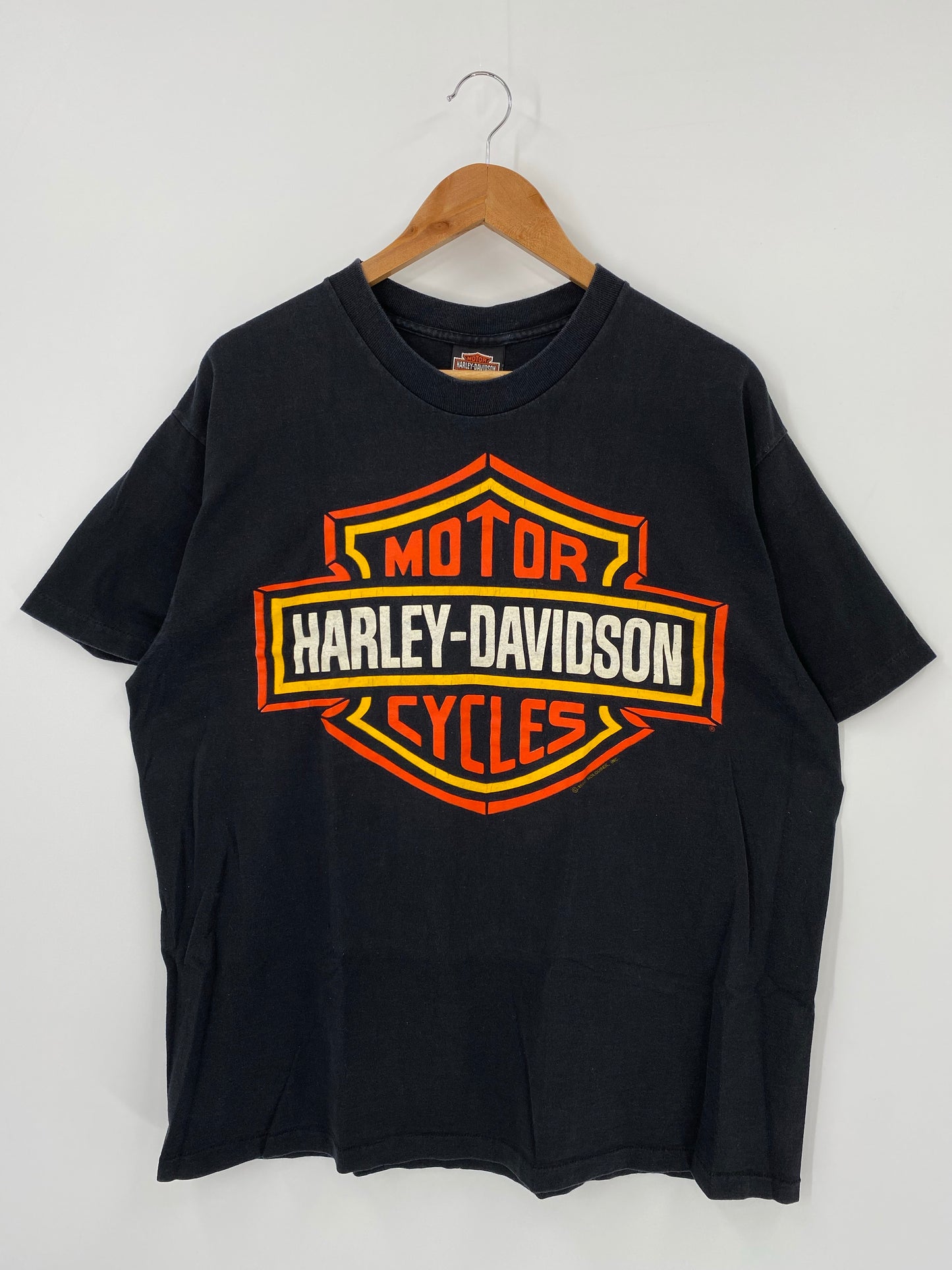 1990 HARLEY DAVIDSON Made in USA Size XL Vintage T-Shirt / K4233