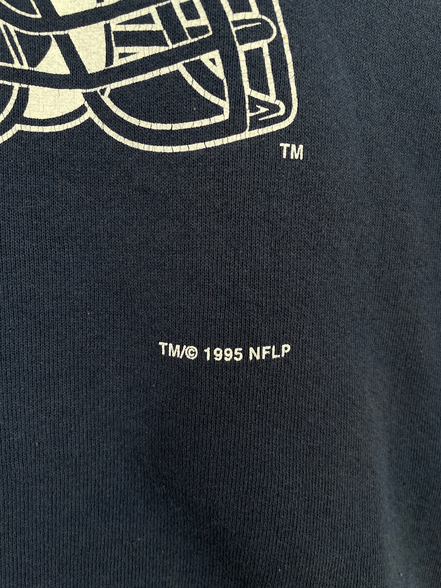1995 SAN DIEGO CHARGERS Made in USA Size XL Vintage NFL Sweat-Shirt / A8061