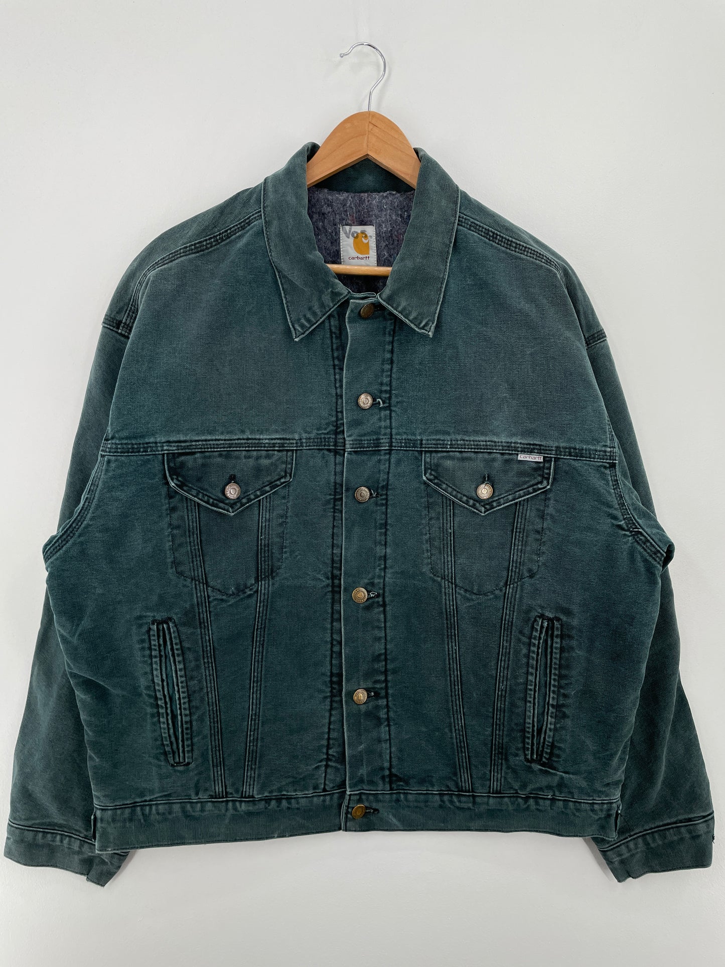 Vintage CARHARTT Size Approx.L Duck Jacket / A8507