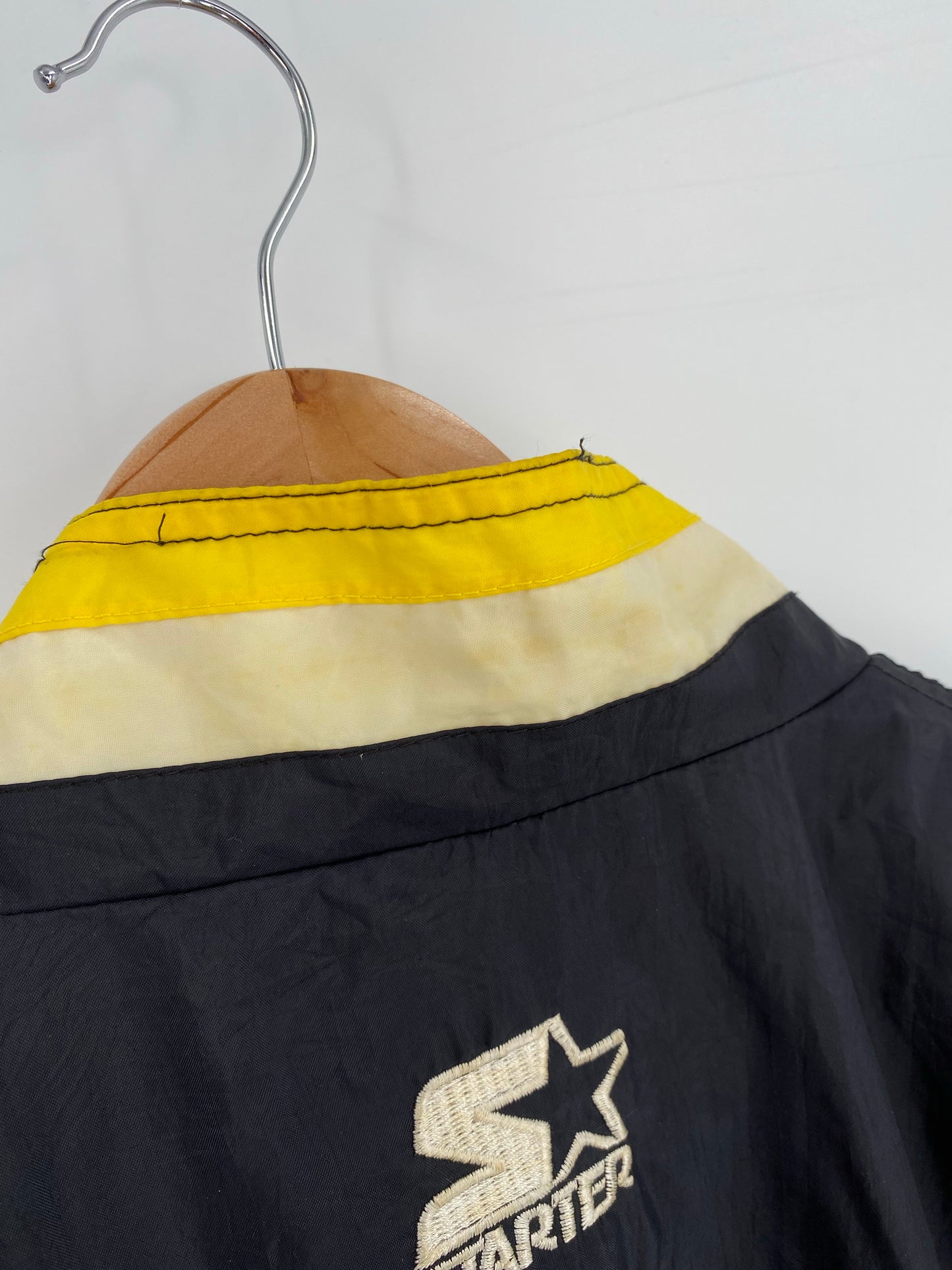 90’s STARTER x STEELERS Size XL NFL Nylon Jacket  / K5927