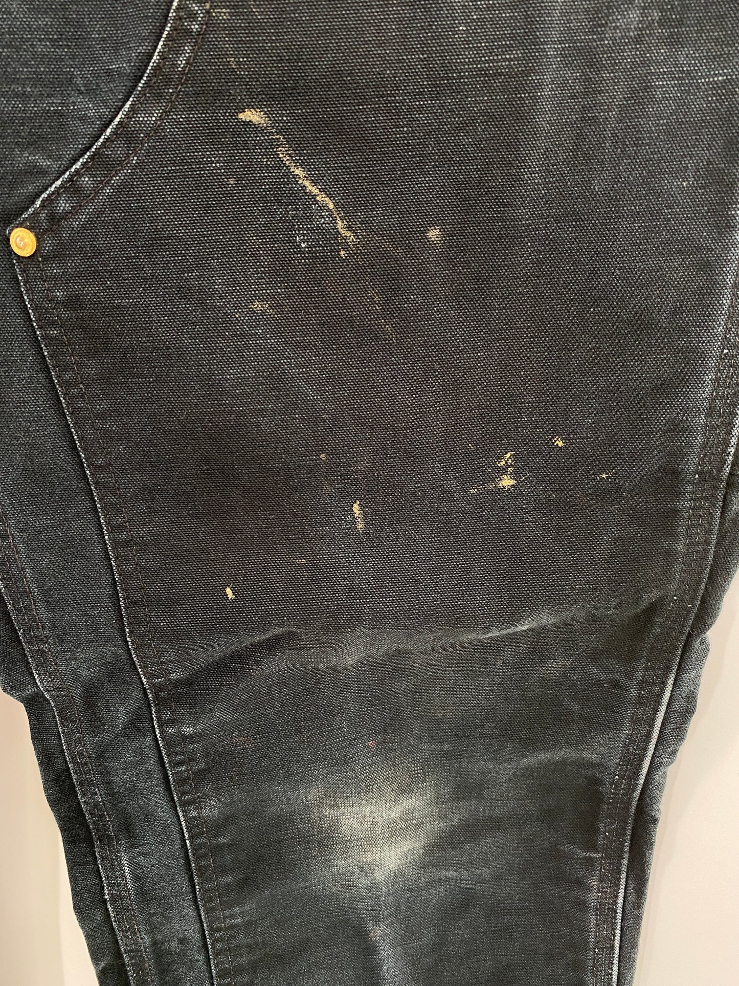 Vintage CARHARTT Made in USA Size W32xL28 Double Knee Duck Pants / A5264