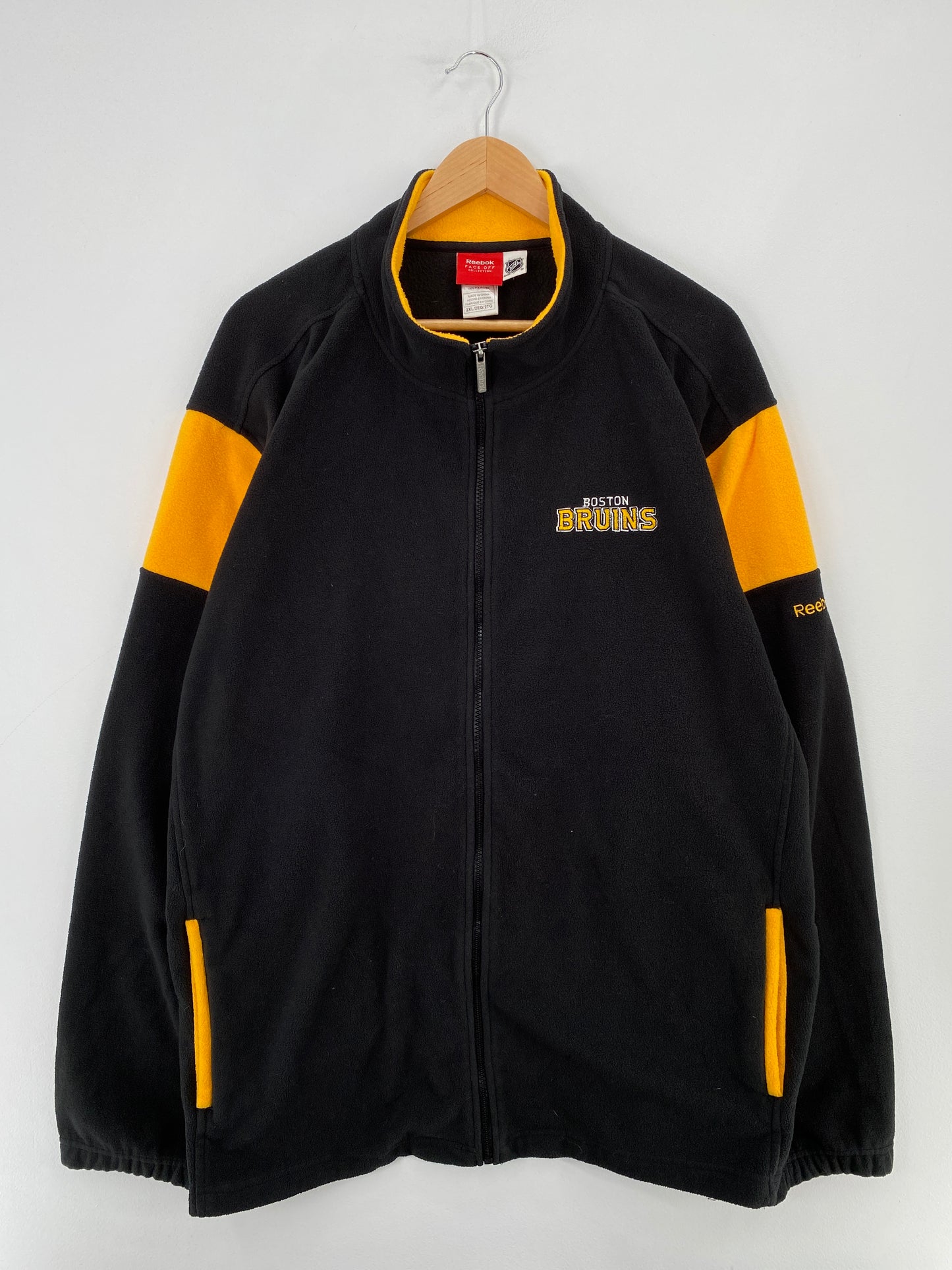 Vintage BOSTON BRUINS Size XXL NHL Fleece Jacket / E3683J