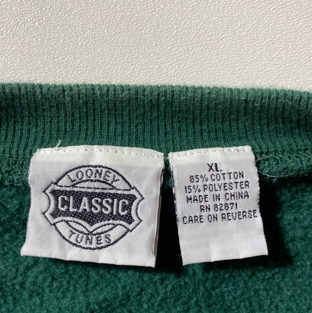 1995 LOONEY TUNES Size XL Vintage Sweat-Shirt / E300