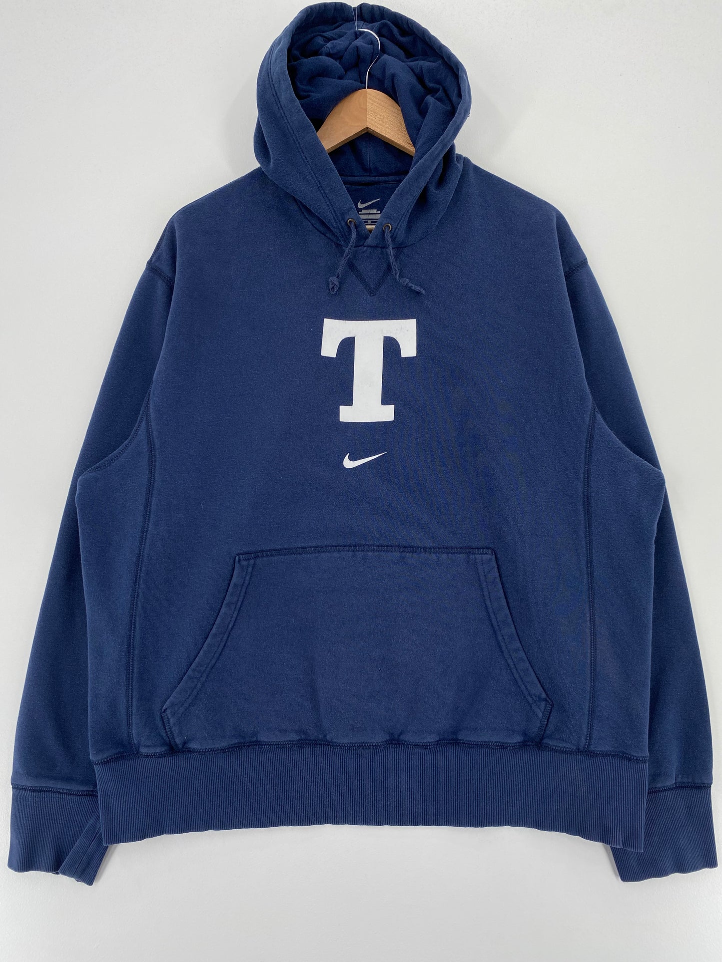 00' NIKE TRINE Size XL Vintage College Hoodie Sweat-Shirt / A3270