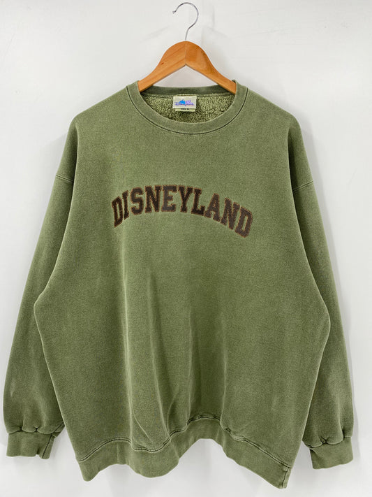 00’ DISNEYLAND Made in USA Size XL Vintage Sweat-shirt / K4573