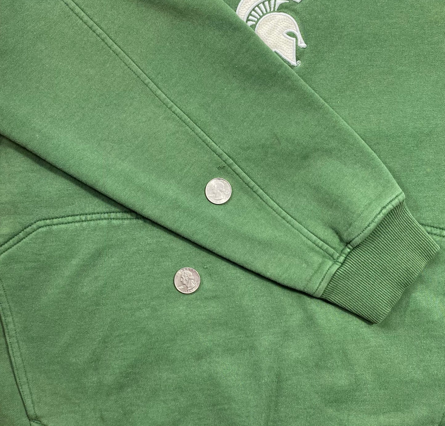 00’ Nike Michigan Size L Vintage Hoodie Sweat-shirt  / 5979