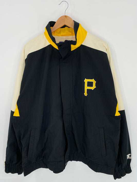 90’s STARTER x PIRATES Size XL MLB Nylon Jacket  / K5932
