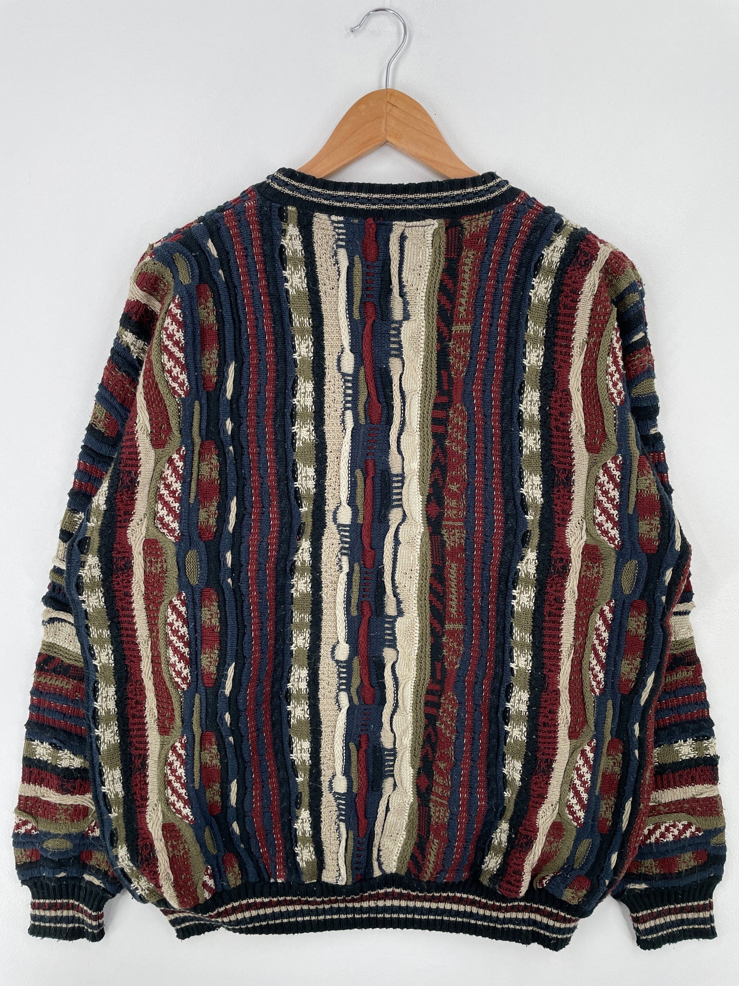 Vintage 3D COOGI STYLE Made in USA Size L Knit Sweater / A8940