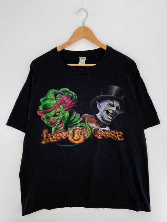 00’ INSANE CLOWN POSSE Size XXL Vintage Music T-Shirts / A4866