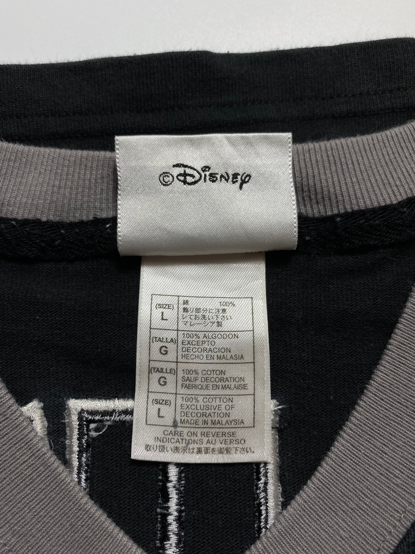 00’ DISNEY PLUTO FOOTBALL Size L Vintage T-shirt / E380