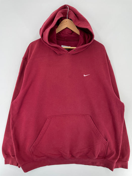 00’ NIKE MINI SWOOSH Size XXL Vintage Hoodie Sweat-shirt / E6550S