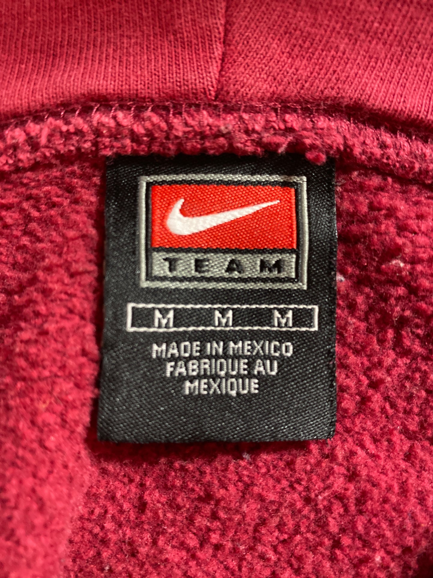 00’ NIKE FLORIDA STATE Size M Vintage Hoodie Sweat-shirt / 9278