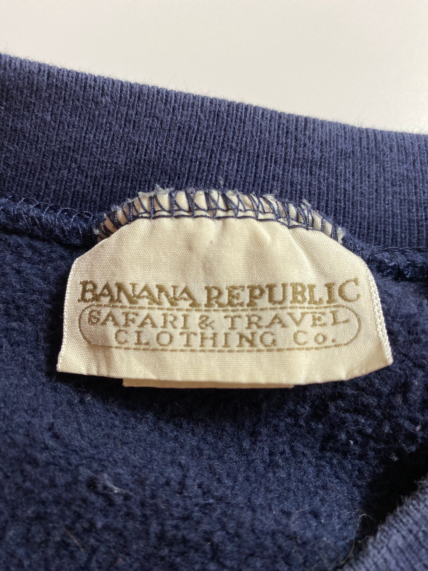 90’s BANANA REPUBLIC Made in USA Size XL Vintage Sweat-Shirt / k164