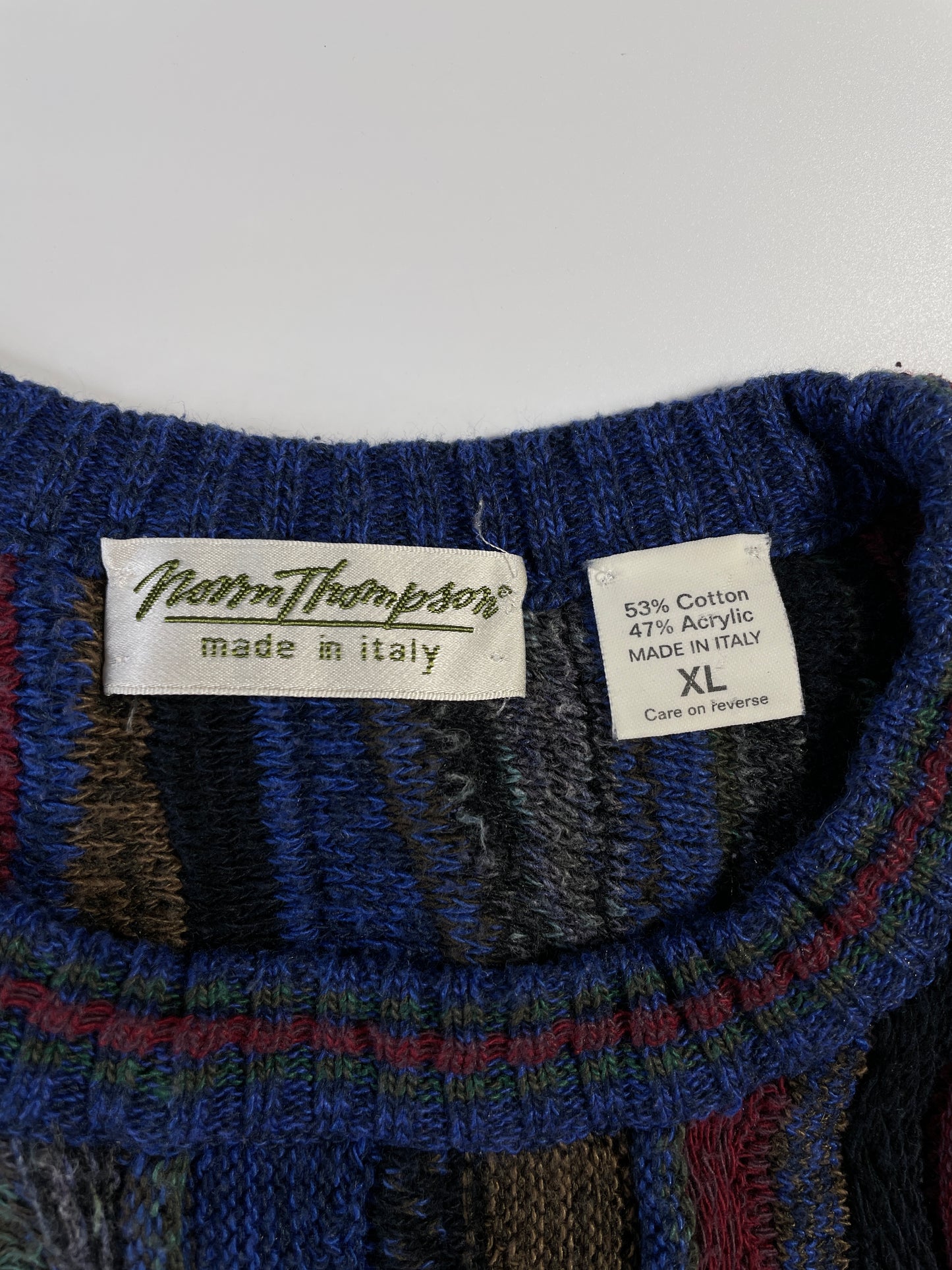 Vintage 3D COOGI- Style Size XL Knit Sweater / A8455