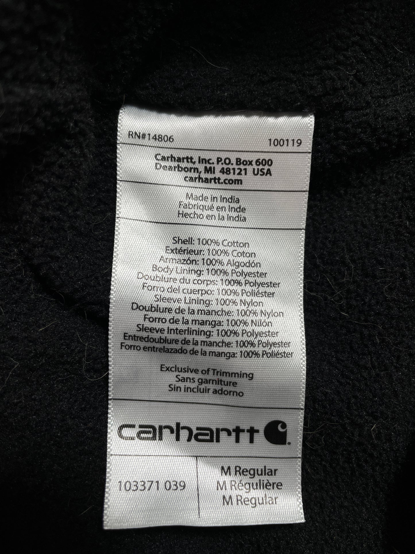 Vintage CARHARTT Size M Duck Jacket / E2973J