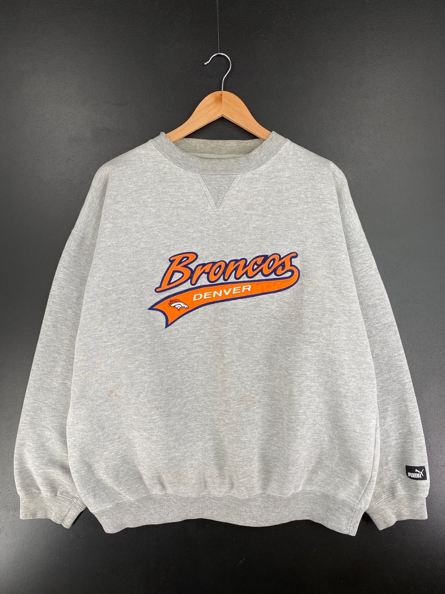 00’ DENVER BRONCOS Size XL NFL Sweat-Shirt / E3374S