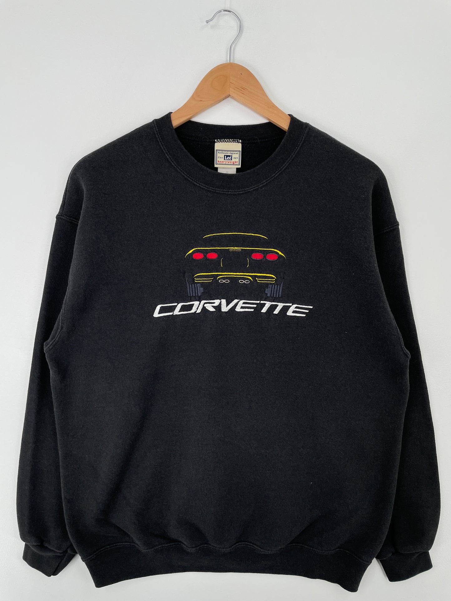 90’s CORVETTE Size M Racing Sweat-Shirt / A9148