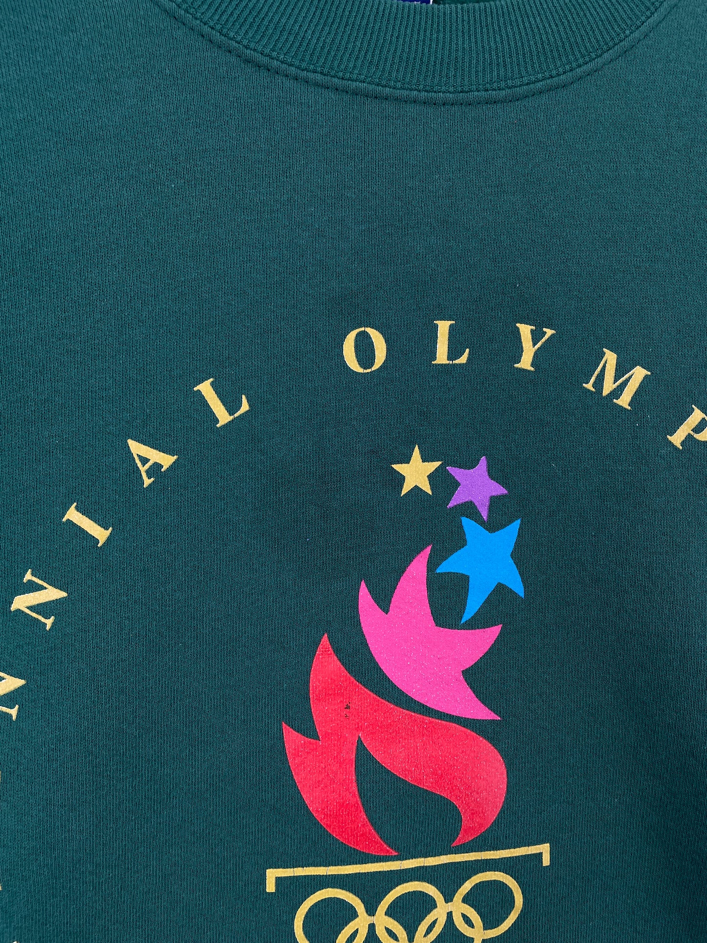 1992 CHAMPION x ATLANTA OLYMPIC Made in USA Size XXL Vintage Sweat-Shirt / E4838S