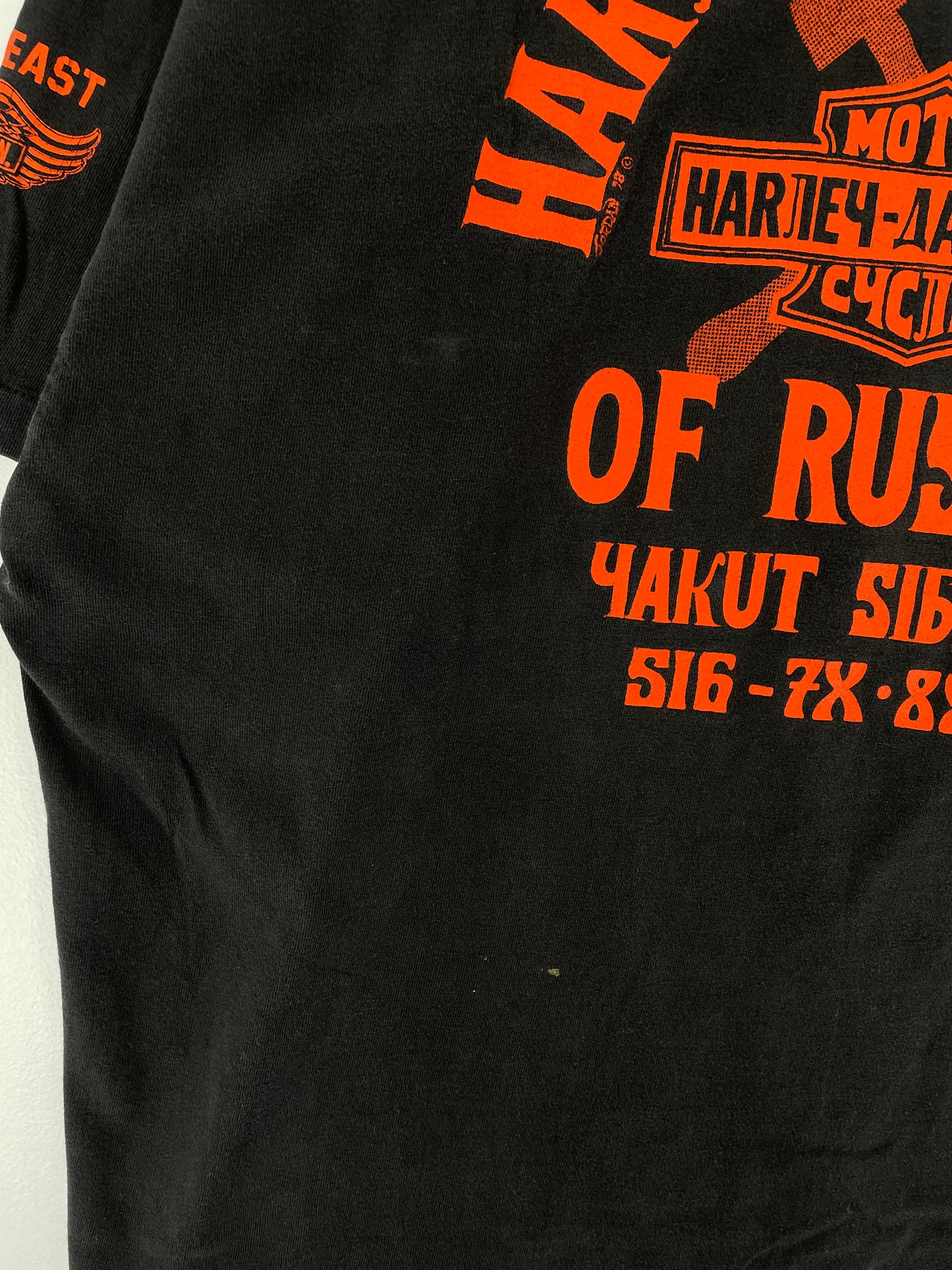 90's HARLEY DAVIDSON Made in USA Size XXL Vintage T-shirt / E6536T