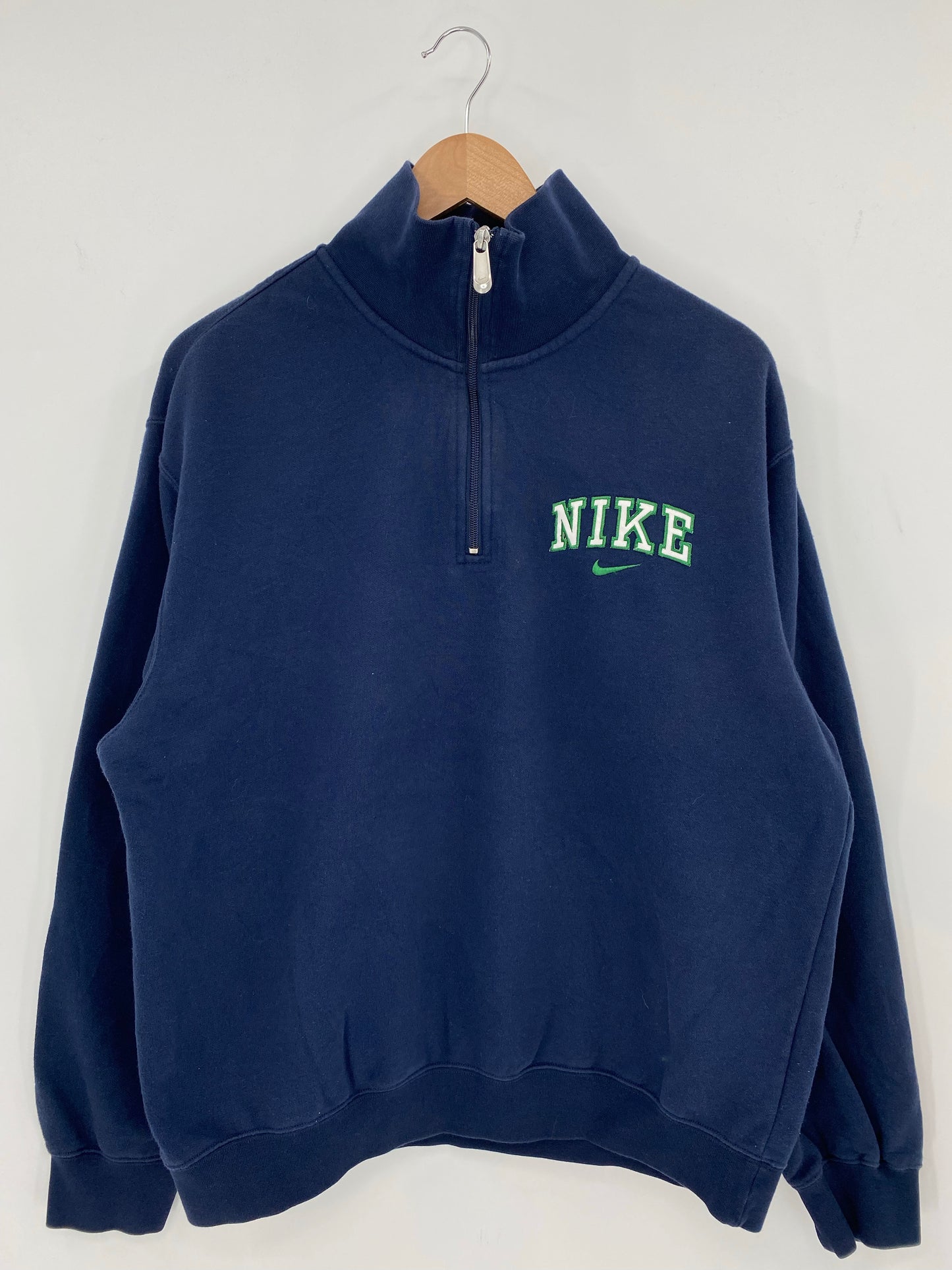 00' NIKE Size L Vintage Half-zip Sweat shirt / K8023
