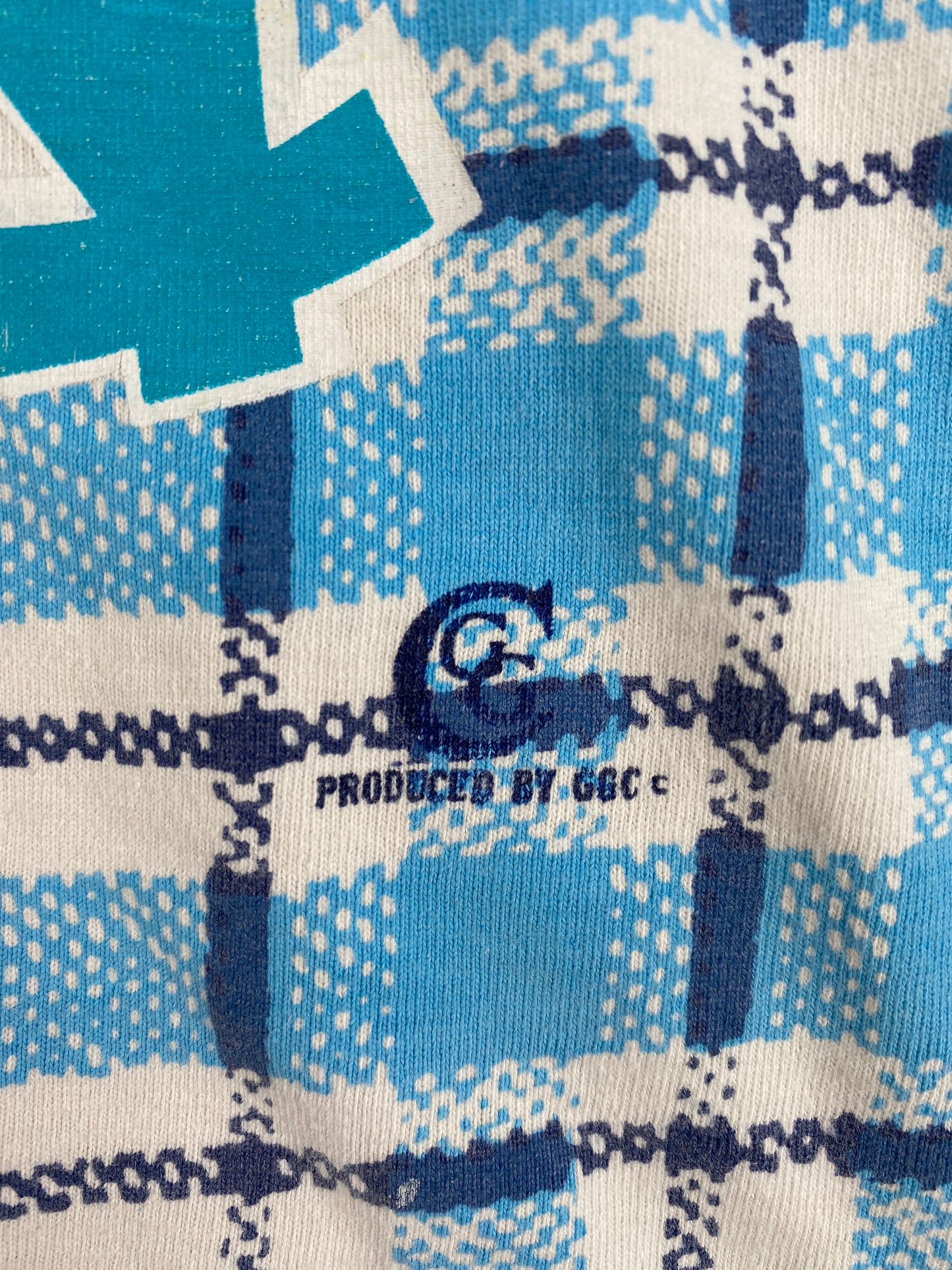 90’s UNIVERSITY OF NORTH CAROLINA Made in USA Size XL Vintage College T-shirt / A4395