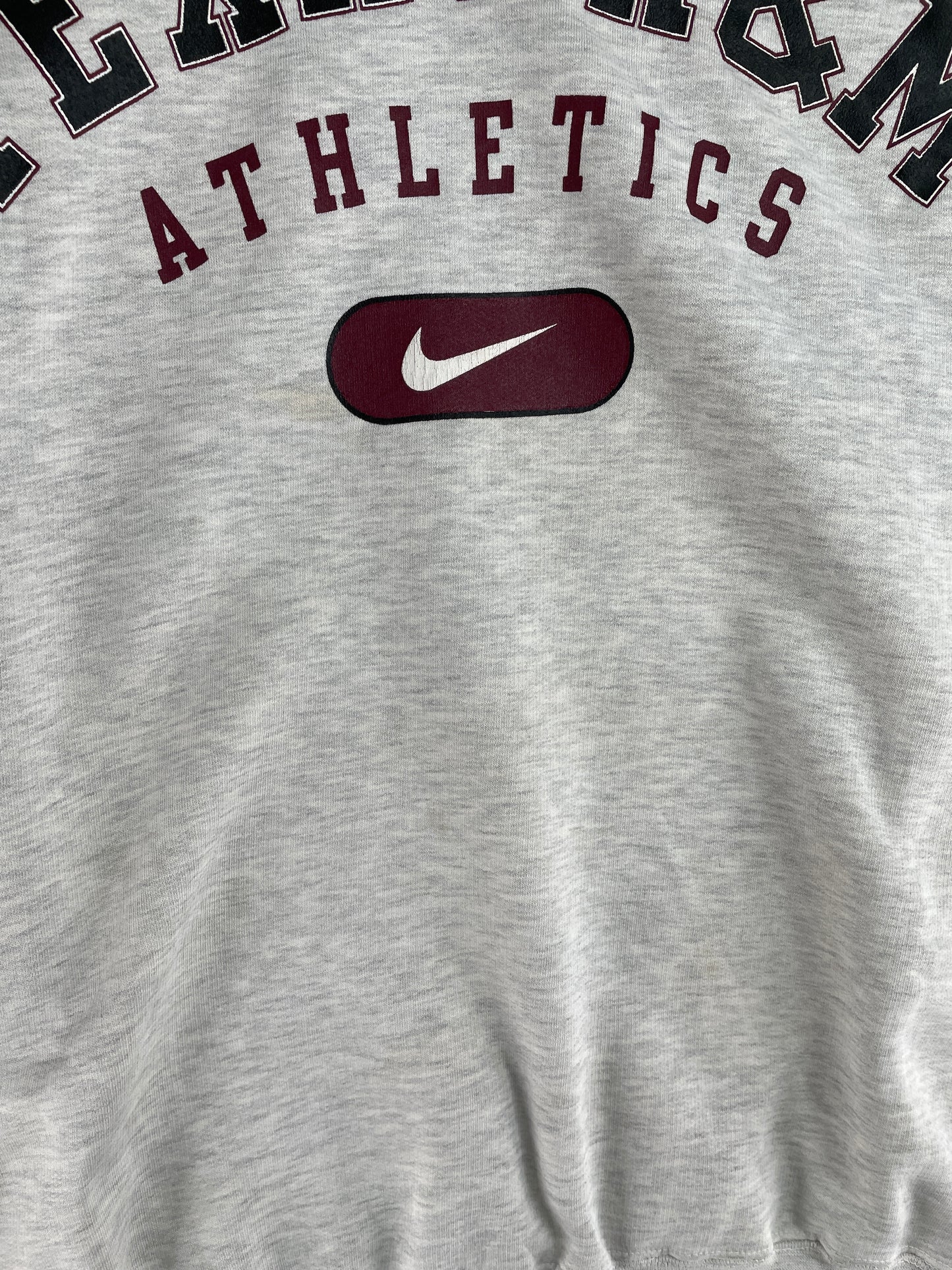 90’s NIKE x TEXAS A&M Size XL Vintage College Sweat-shirt / E928