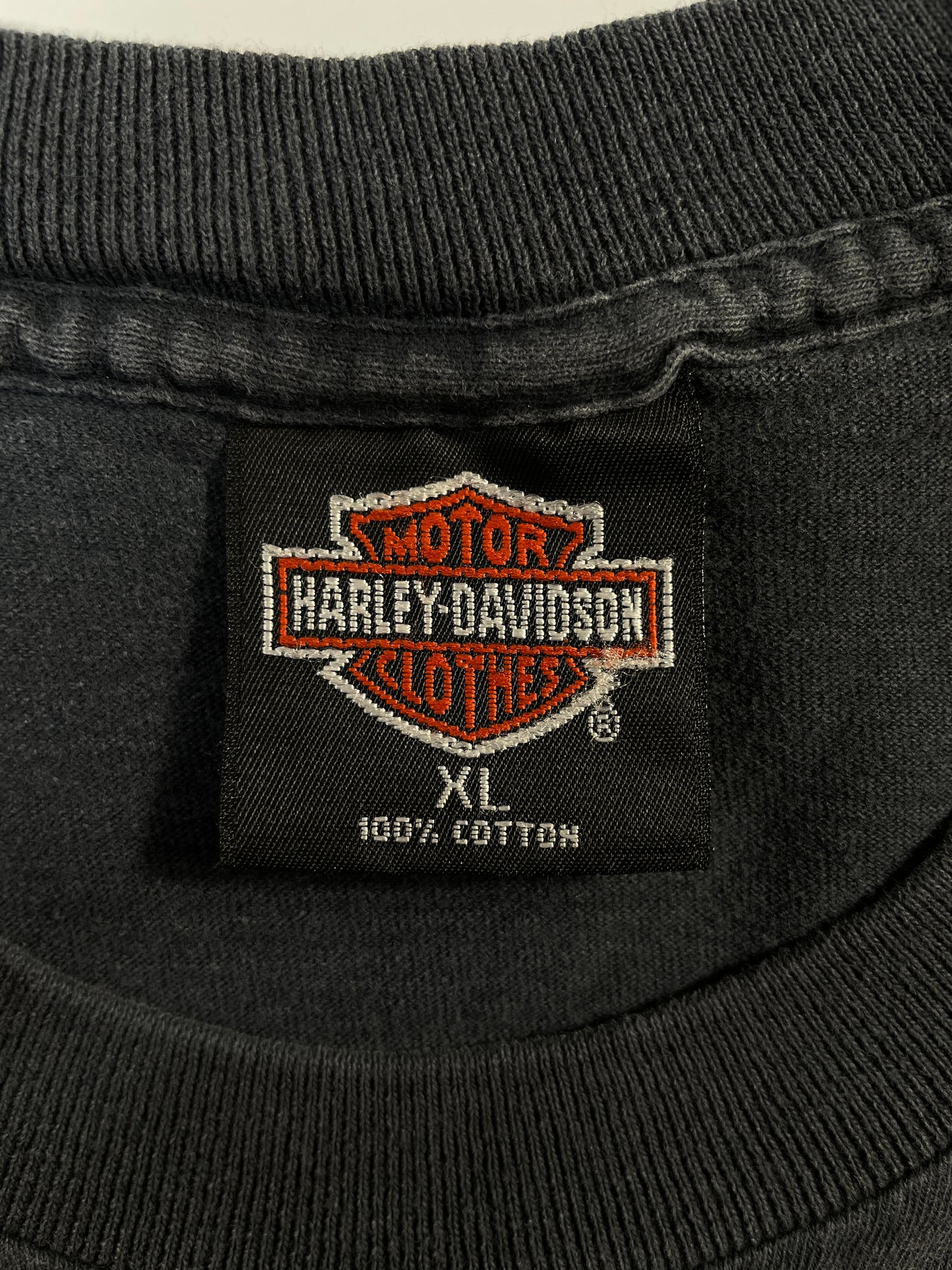 1991 HARLEY DAVIDSON Made in USA Size XL Vintage T-shirt / E6529T