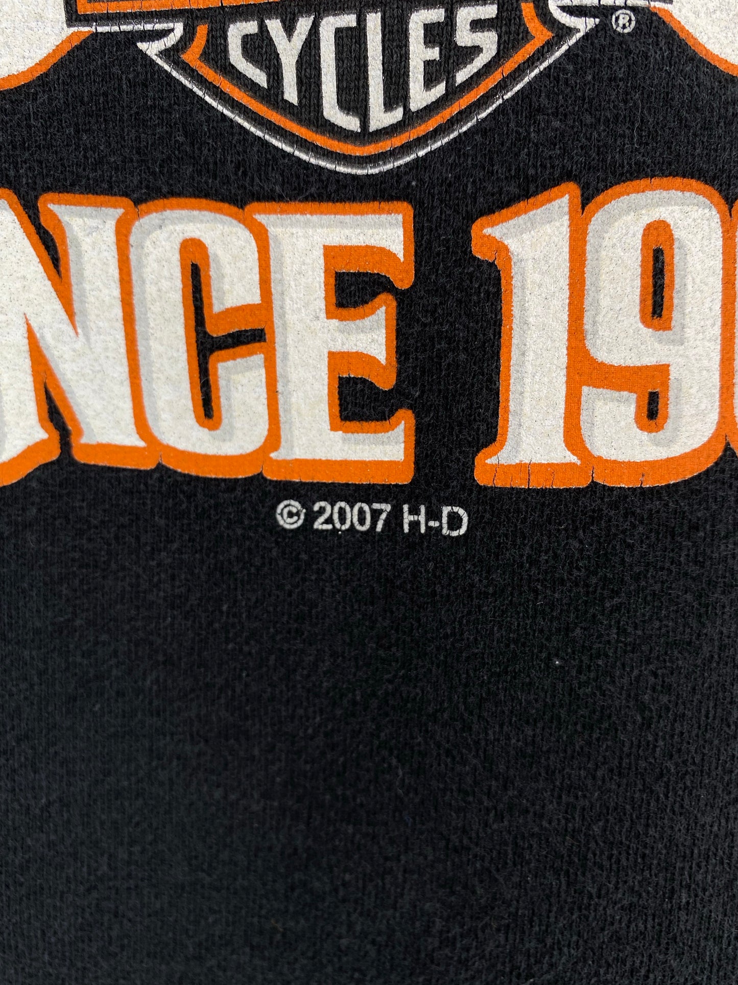2007' HARLEY DAVIDSON Size L Vintage Sweat-shirt / K5264