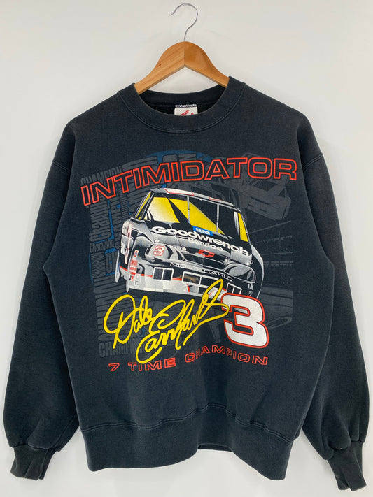1994 DALE EARNHARDT Made in USA Size M Vintage Racing Sweat- Shirts / K4346
