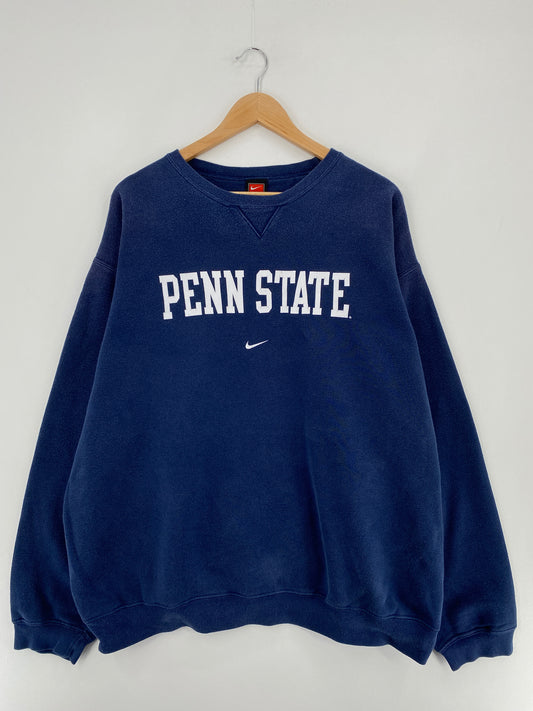 00' NIKE x PENN STATE Size XXL Vintage College Sweat-shirt / E1704S