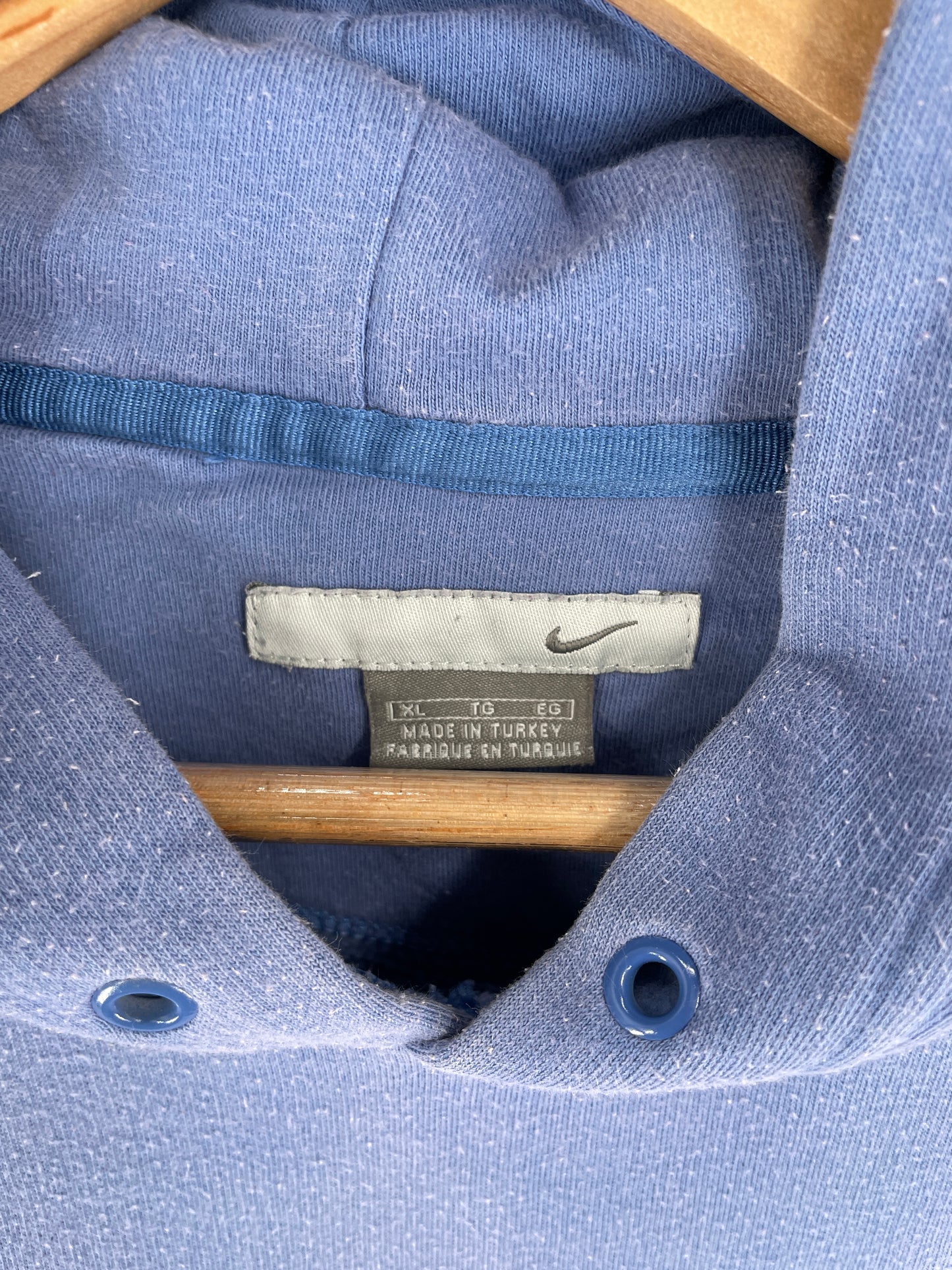 00’ NIKE MINI SWOOSH Size XL Vintage Hoodie Sweat-Shirts / A5157