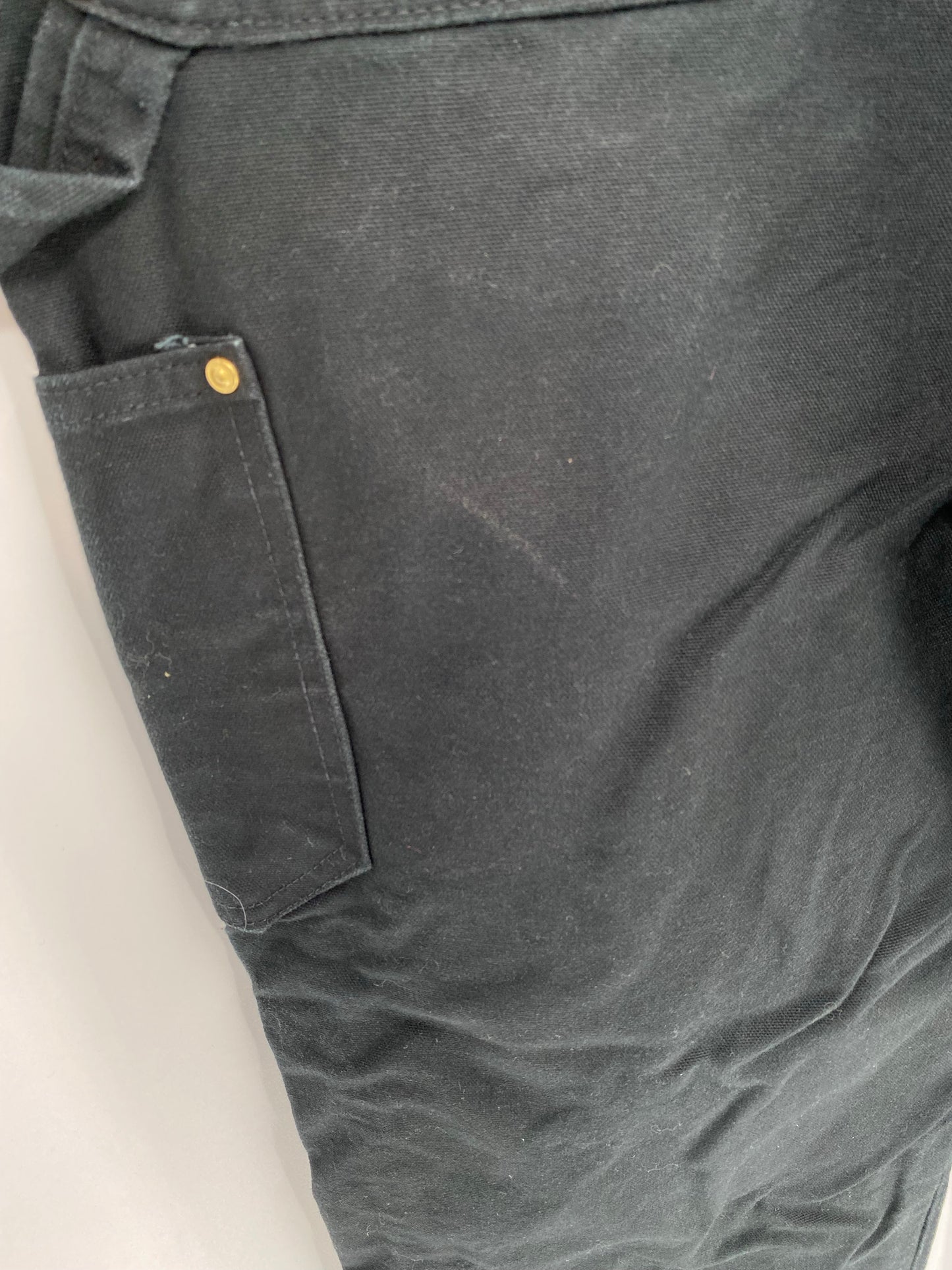 Vintage CARHARTT Size 38x30 Double Knee Duck Pants / K6698