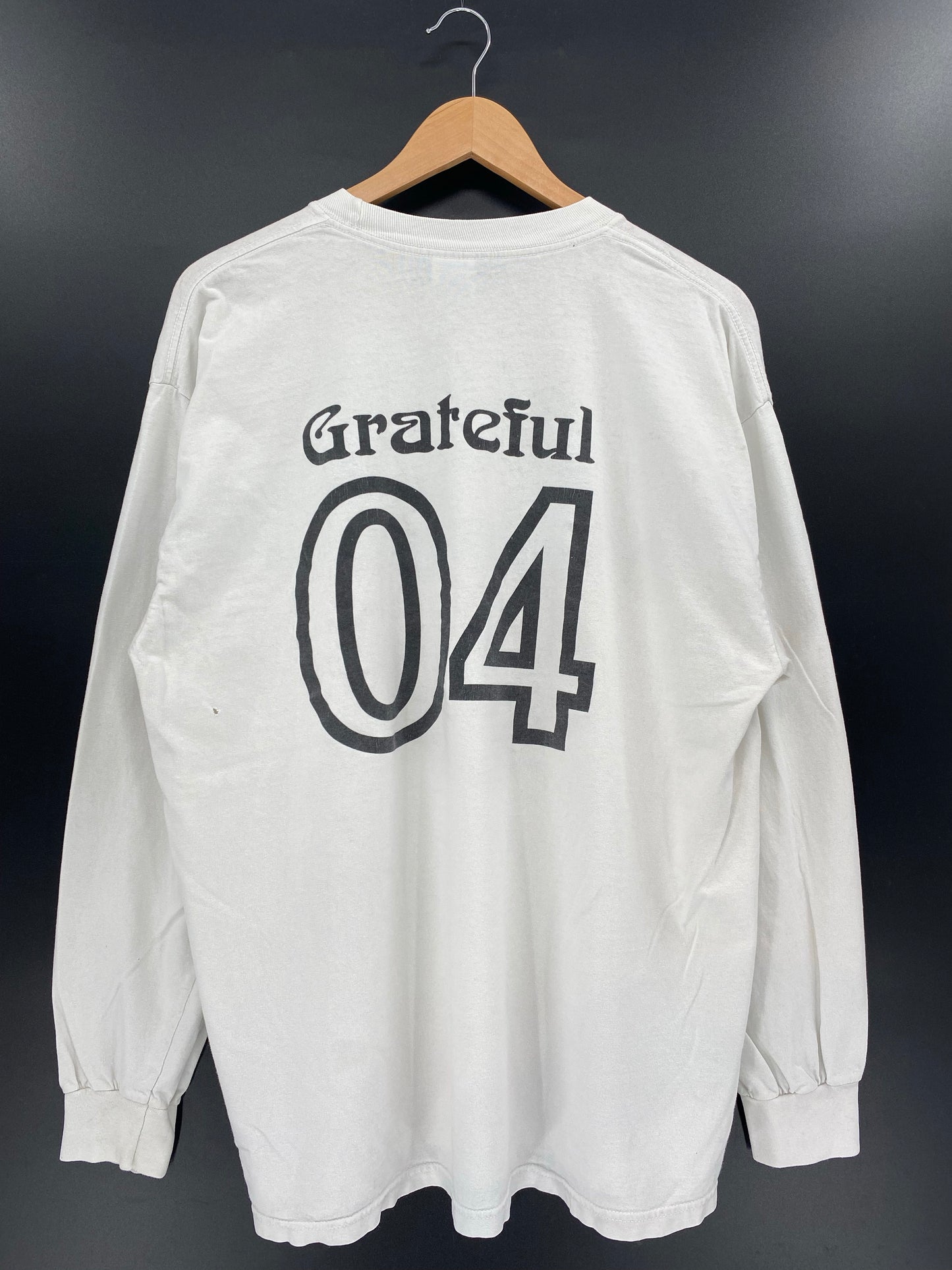 90’s PITTSBURGH STEELERS x GRATEFUL DEAD Size XL Vintage NFL Long Sleeve T-Shirts / K4885