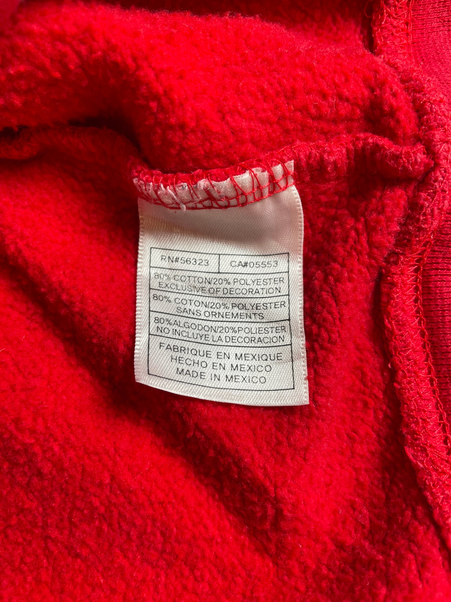 00' NIKE x OHIO Size XL Vintage College Hoodie Sweat-Shirt / A6883