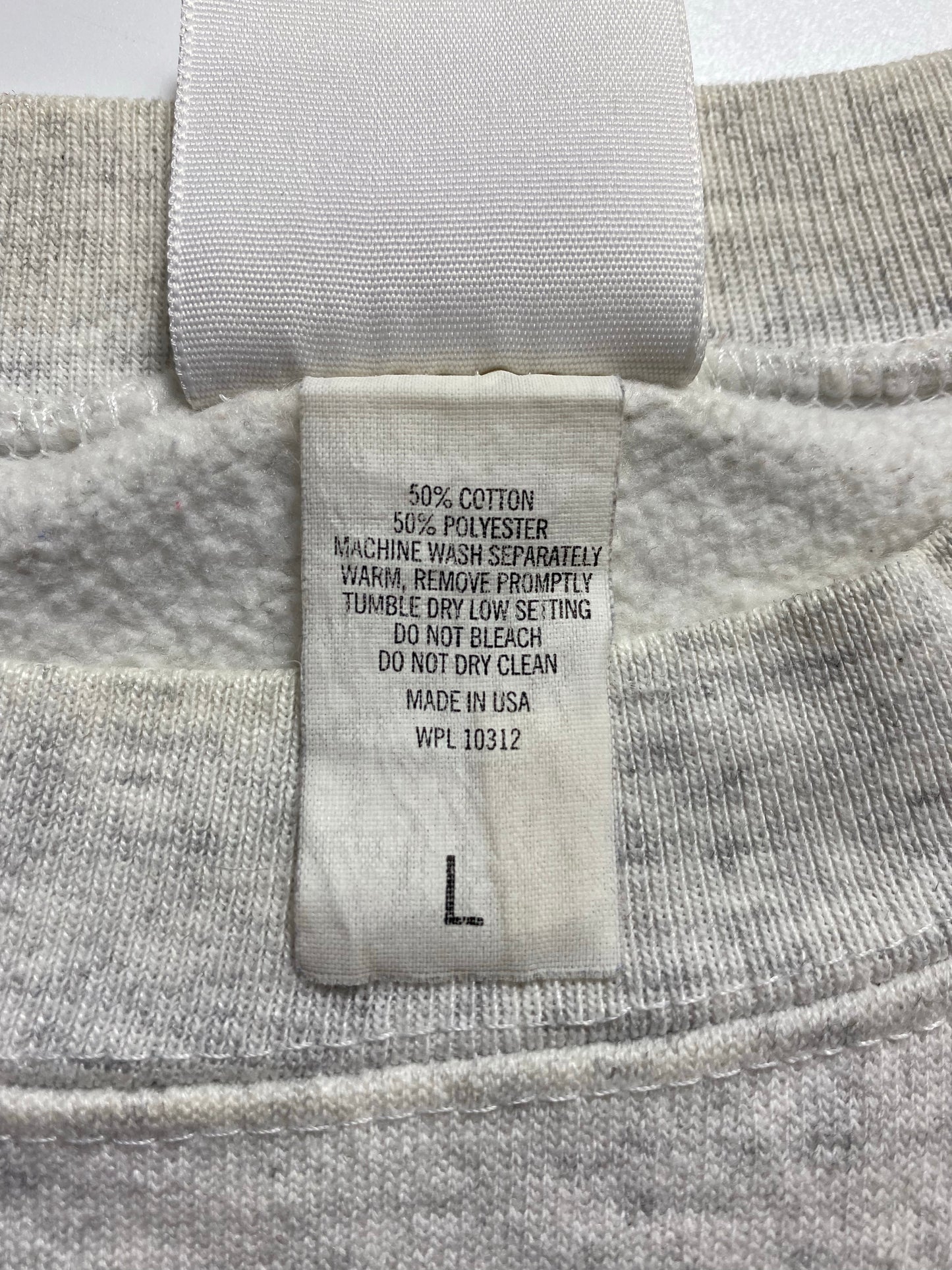 1993' LOONEY TUNES TAZ Made in USA Size L Vintage Sweat-shirt / K7038