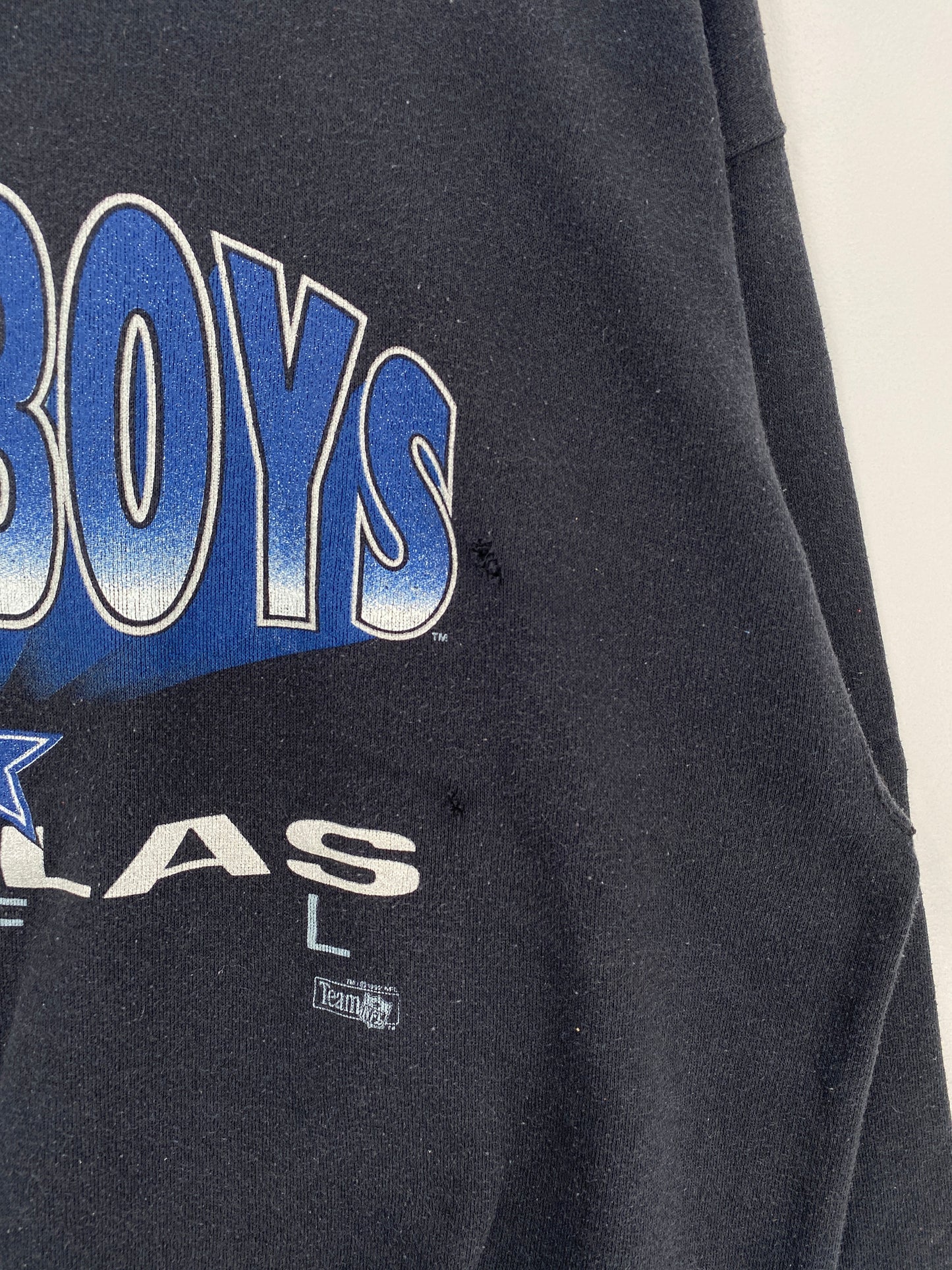 1992 SALEM x DALLAS COWBOYS Made in USA Size XL Vintage NFL Sweat-Shirt / E4593S