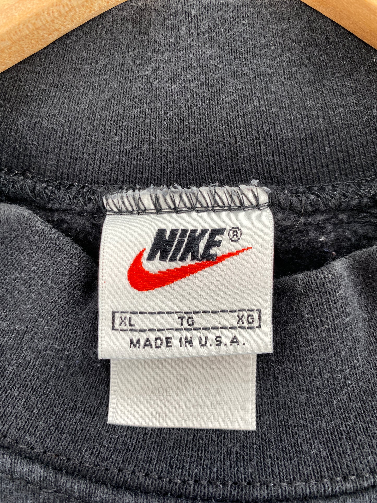 90's NIKE MINI SWOOSH Made in USA Size XL Vintage Sweat-Shirts / A5750