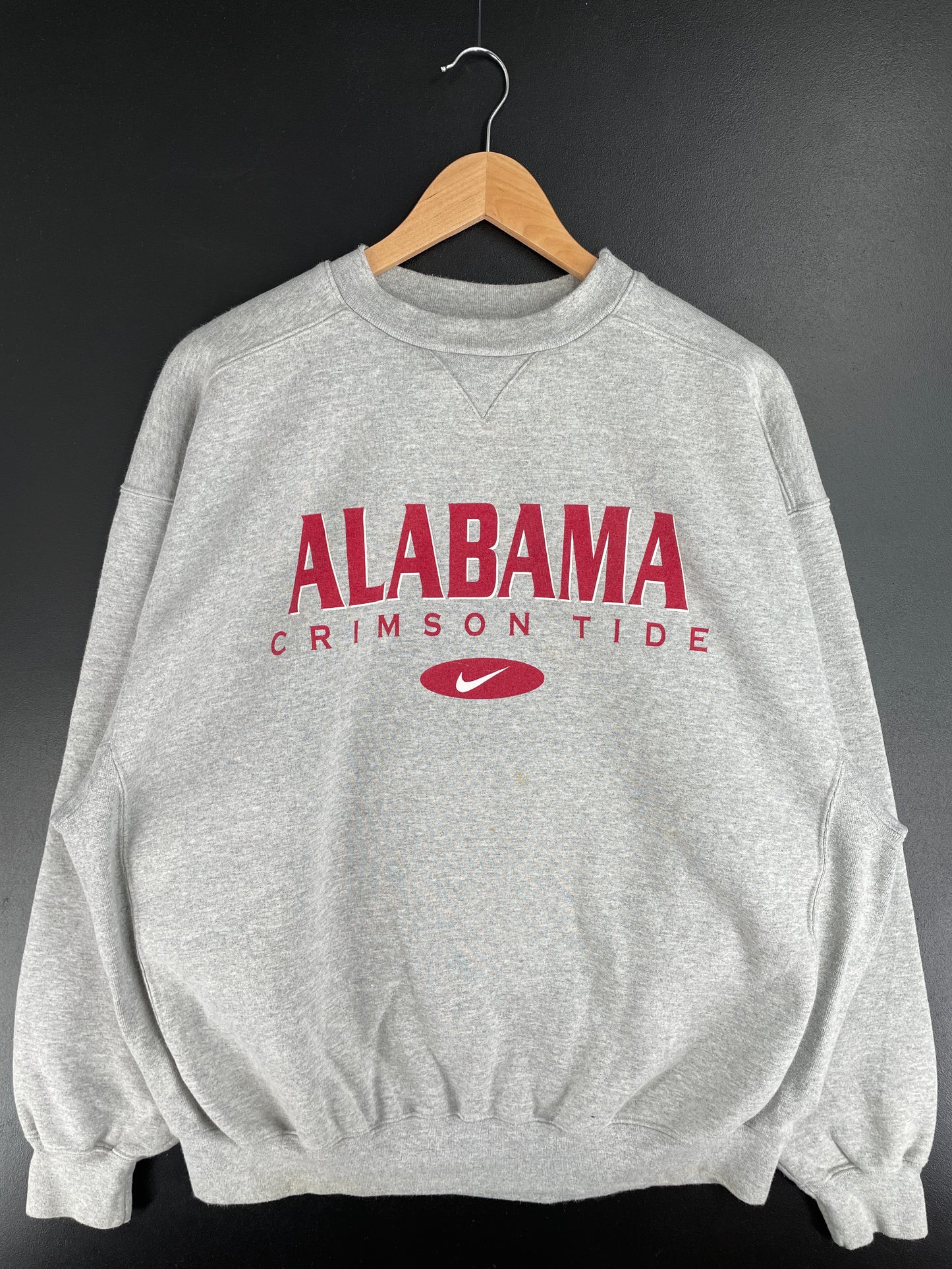 00’ NIKE x ALABAMA CRIMSON TIDE Size L College Sweat-shirt / E3198S