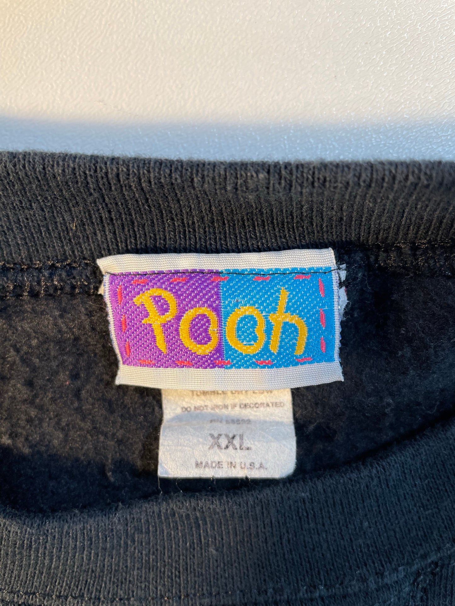 00's DISNEY WINNIE THE POOH Made in USA Size XXL Vintage Sweat-shirt / K5893