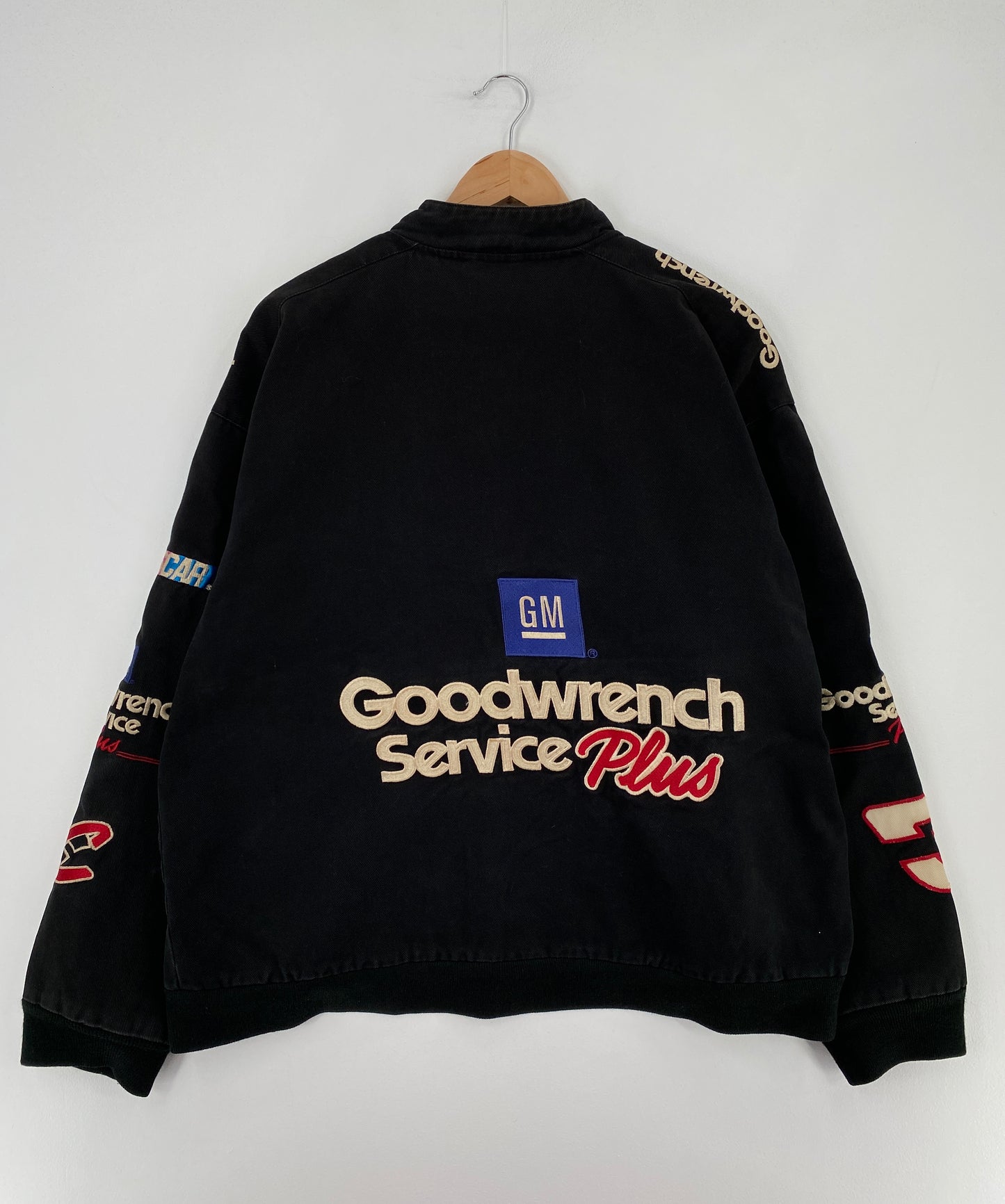 Vintage GOODWRENCH SERVICE Approx. Size XL Racing Jacket / E1913J