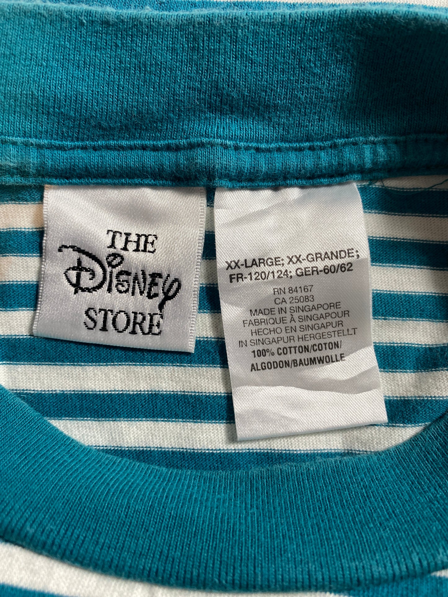 00’ DISNEY SEVEN DWARFS DOPEY Size XXL Vintage T-Shirt / K2335