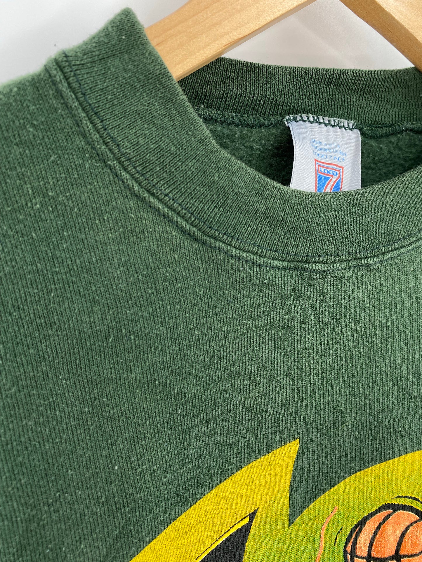 90’s SEATTLE SUPERSONICS Made in USA Size L NBA Sweat-shirt / K5275