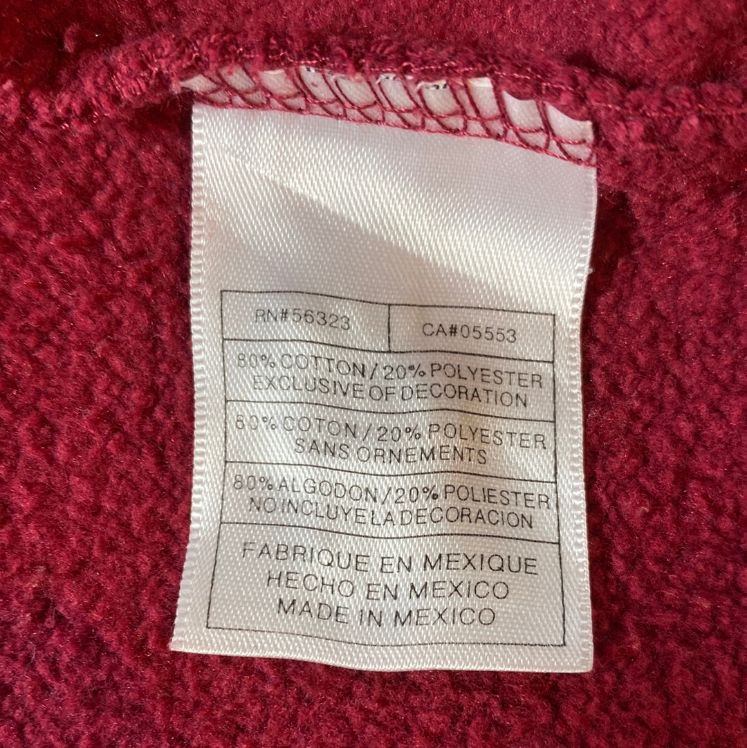 00' NIKE x BOSTON COLLEGE Size M Vintage College Hoodie Sweat-shirt / E3146S